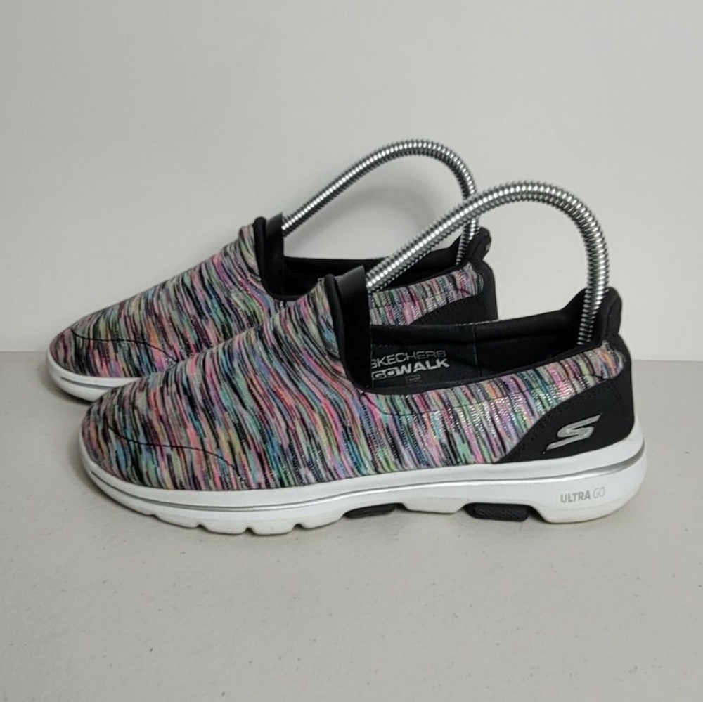 Skechers GoWalk 5 Sneakers- Fantastic Woman's Slip-On Flats Size 6